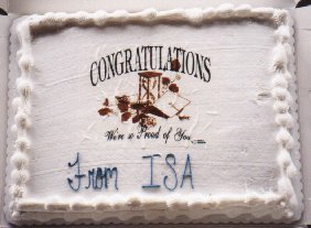 the cake