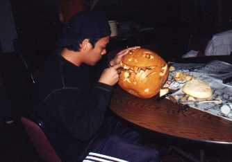 the prizewinner at work
