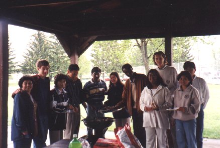 The picnic goers!