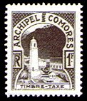 Postage Due Comorres Islands 1950