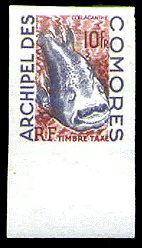Tax stamp Comorro Islands 1954