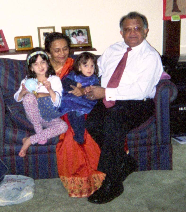 Mum & Dad with Poppy and Saffron