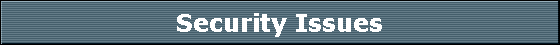Security Issues