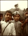 children coming home from school
