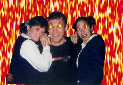 Click here to check out a night on the town with Satan and the girls......it might be worth a gander!