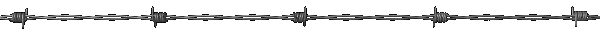 horizontal bar - Barbwire