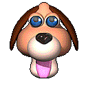 aw, aw, aw,aw.....bark, bark, bark...