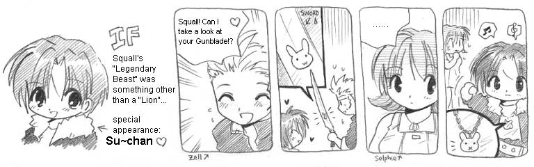 Squall's gone crazy