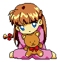 i really dislike Relena, but she looks cute here ^^