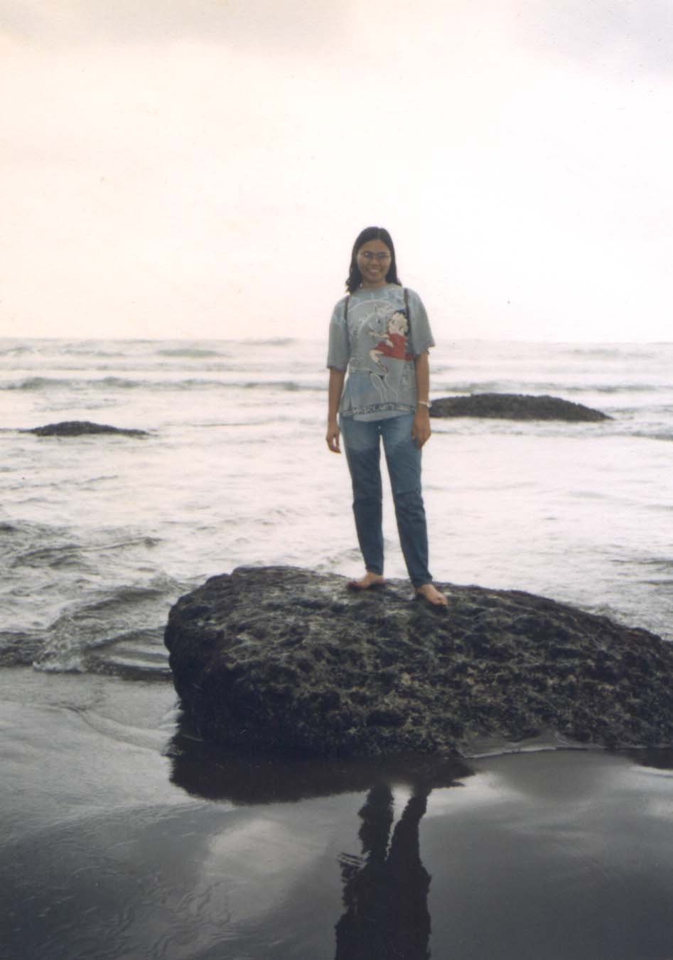 It's a beautiful beach