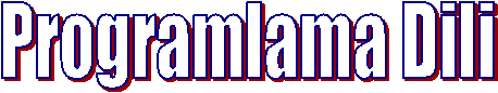 PROGRAMLAMA DL