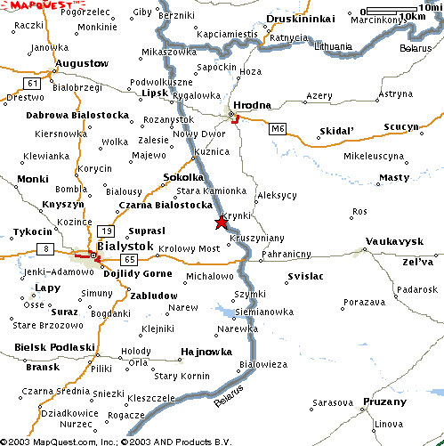 Where is Krinki located?