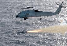 SH-60B firing Penguin missile