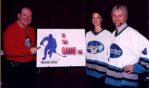 Verne Siebert and Be a Player Sports Cards