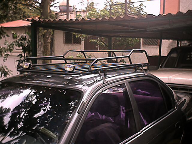 La versatil parrilla de techo adaptable al Toyota Corolla, a la Gran Vitara y la Jimmy 
de Chevrolet...