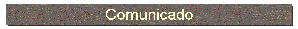 Comunicado