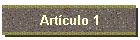 Artículo 1