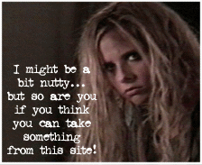 I adopted buffy at drink, drink from me...