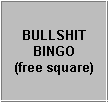 BS Bingo