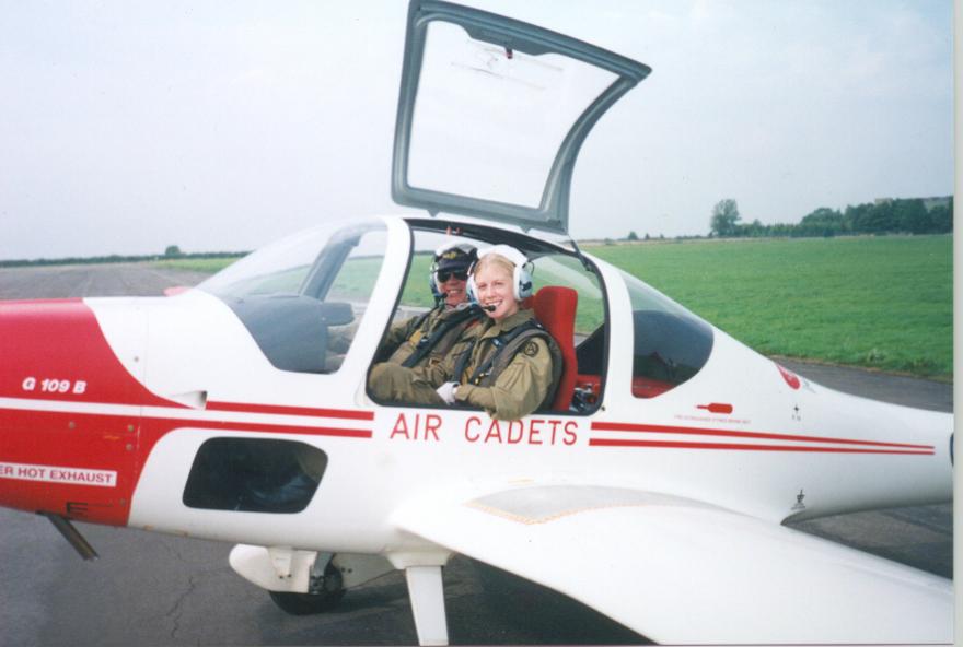 Click for a look inside the cockpit.