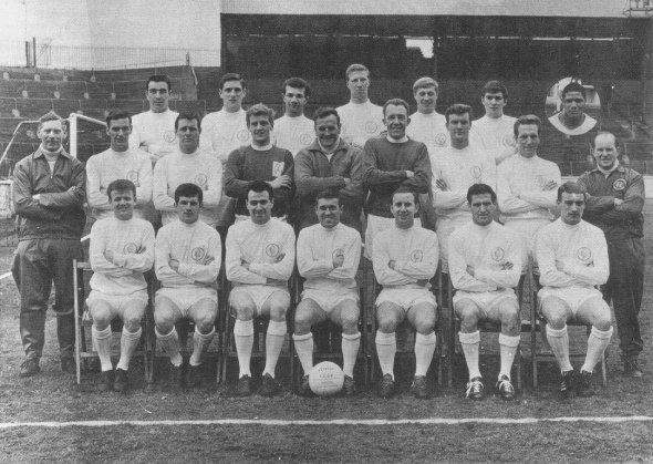 Leeds United Team in July 1964