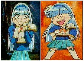 Umi Ryuuzaki from Magic Knight Rayearth - a fantasy, comedy drama.