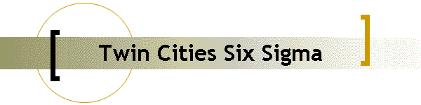 Twin Cities Six Sigma