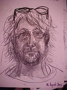 max
charcoal on paper 18x24
august 2002