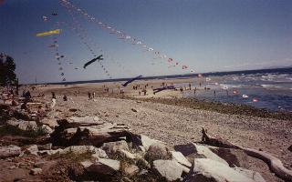 Davis Bay as tide comes in