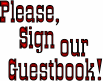 Click here, to sign our guestbook!