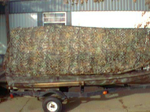 2 Of 3 Camo'd Blind