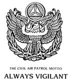 CAP crest and motto