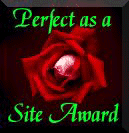 Perfect as a Rose award
