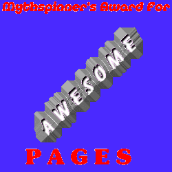 Awesome Pages award