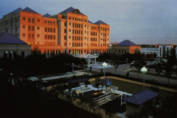 the hospital
