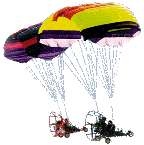 Flying Parachutes