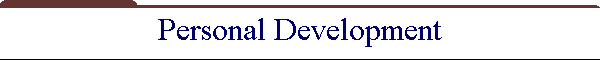 Personal Development
