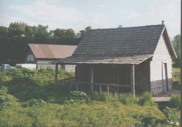 An old house found in Ninilchik, Alaska the only Creole village in the entire state.