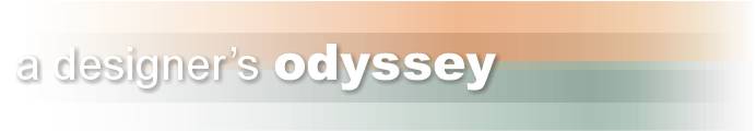a designer's odyssey