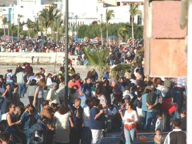 la foule du carnaval