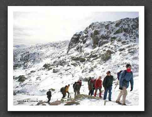 Excursion Sierra: Subiendo