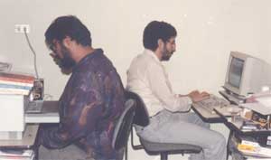 Editores y compaginadores de las publicaciones de UBIK, esforzados, dedicados, minuciosos... y totalmente intiles