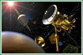 La sonda en rbita de Saturno