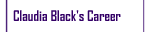 Claudia Black's Career