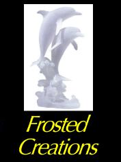 Acrylic glass beautifully crafted to give it's frosted appearance. A must have for your home decor...