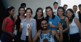 Graziele, Melissa, Ludimila, Ionara, Fernanda B, Mariane e Roque
