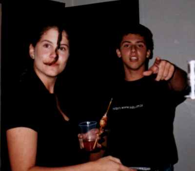 Carolina e Leandro Pink