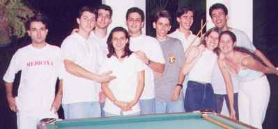 Weslei, Leandro Pink, Eduardo G, Ionara, Pacheco, Gustavo, Diogo, Ana Branca, Hildo e Carolina