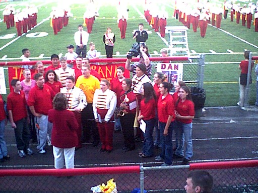 Singing the Star Spangled Banner