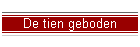 De tien geboden